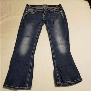 Rock and Roll Cowgirl Rival Low Rise Jean 33X29